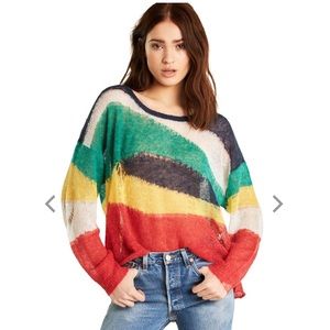 Wildfox wave length marvel sweater
